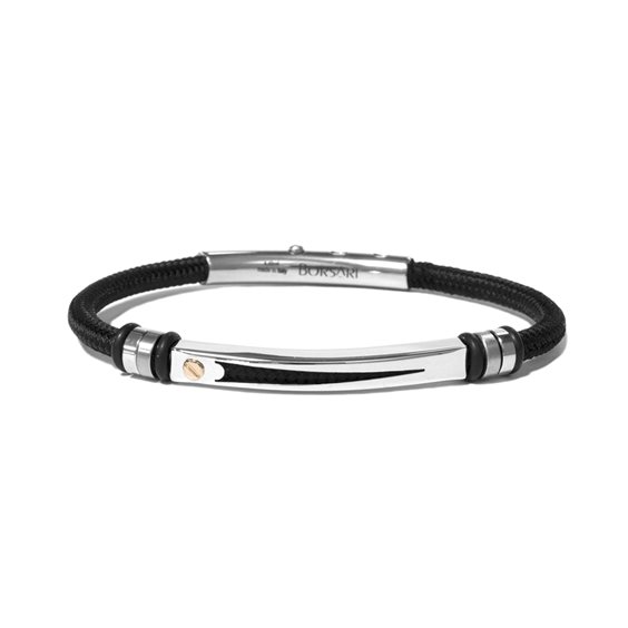 Oiritaly Armband Herr Borsari gioielli BR NAUTICO40 Stahl